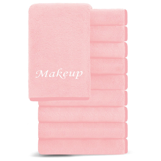 Cosy Family soft coral fleece makeup remover cloths for gentle cleansing.