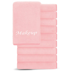 Cosy Family soft coral fleece makeup remover cloths for gentle cleansing.