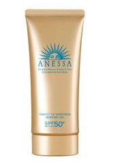 cotton labo Anessa Perfect UV Skin Care Gel N bottle with fruity floral scent for daily protection