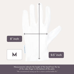 Cottonnerie Basics reinforced-seams gloves ensuring durability during daily use.