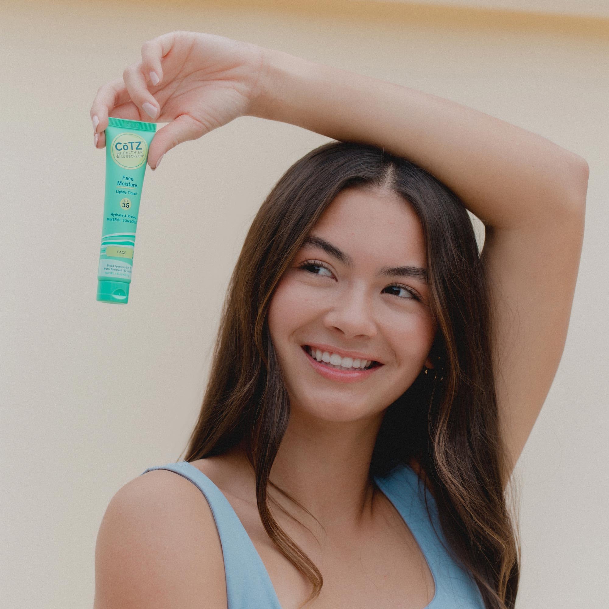 CoTZ tinted sunscreen offers a matte finish