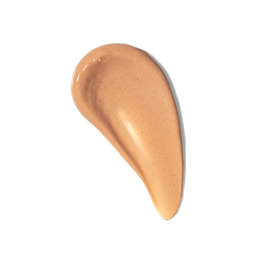 CoTZ mineral sunscreen tinted cream shows easy application and broad spectrum SPF 50.