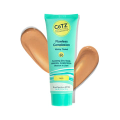 CoTZ reef-friendly sunscreen image emphasizes clean beauty without chemical filters.