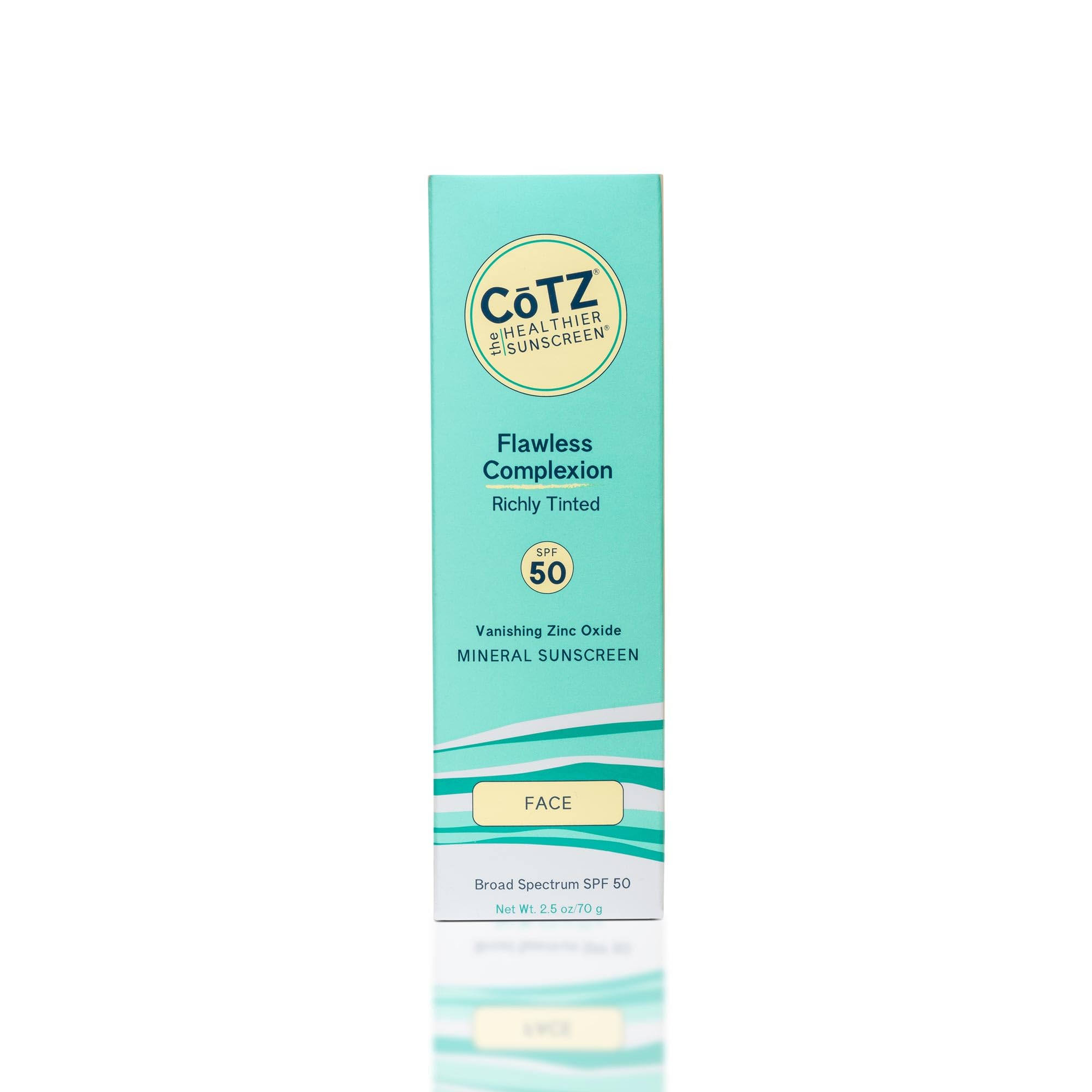 CoTZ water-resistant 40-minute label shows staying power through sweat.