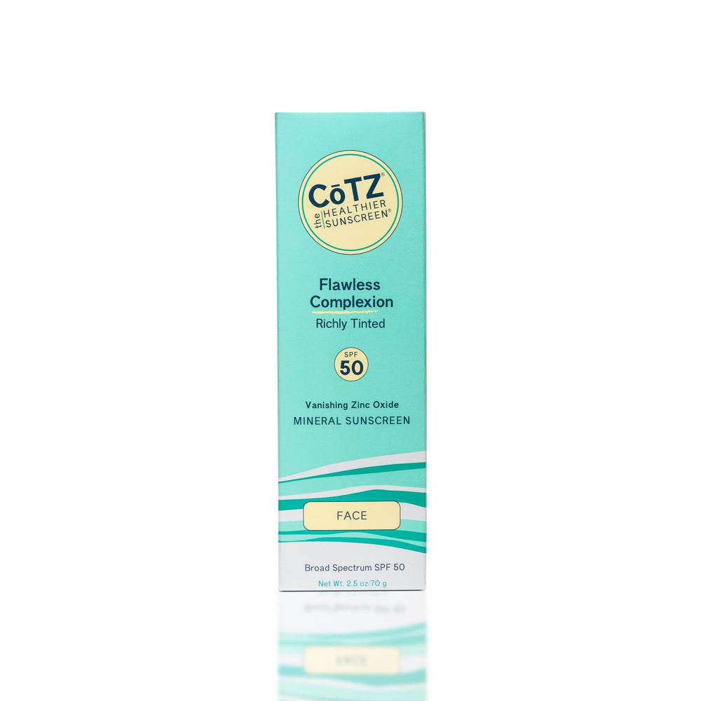 CoTZ water-resistant 40-minute label shows staying power through sweat.