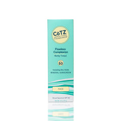 CoTZ water-resistant 40-minute label shows staying power through sweat.