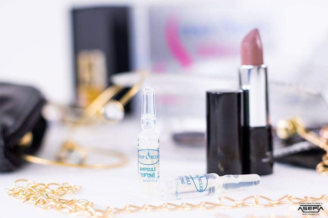 Plastic ampoules packaging by Coup d'Eclat, easy to use