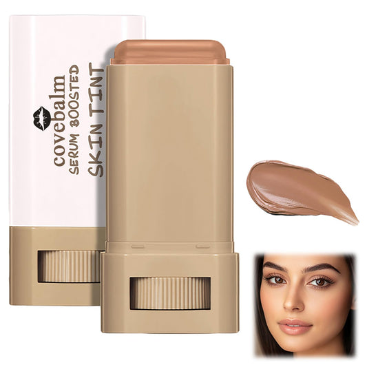 Covebalm Beauty Skin Tint twist-up stick for quick hydration and even coverage.