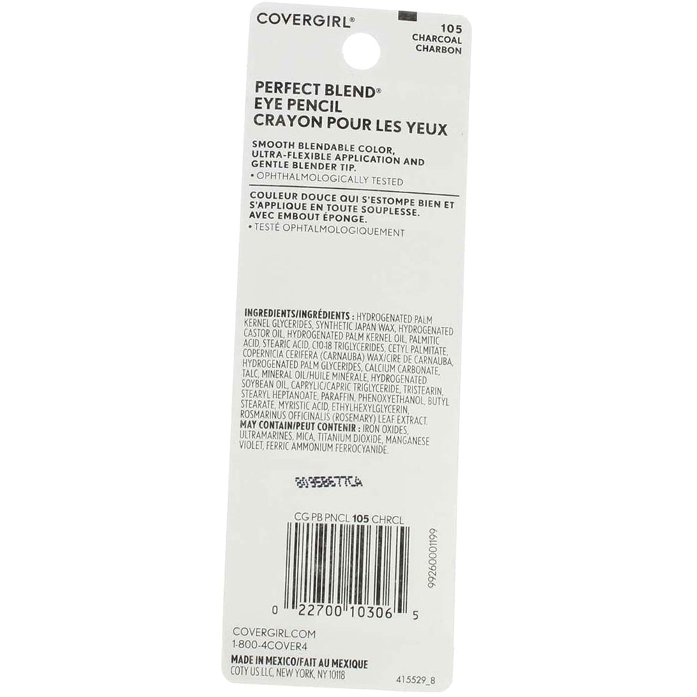 CoverGirl Charcoal pencil for soft smudge edges