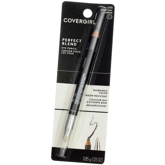 CoverGirl Charcoal Perfect Blend Pencil tip for precise lines