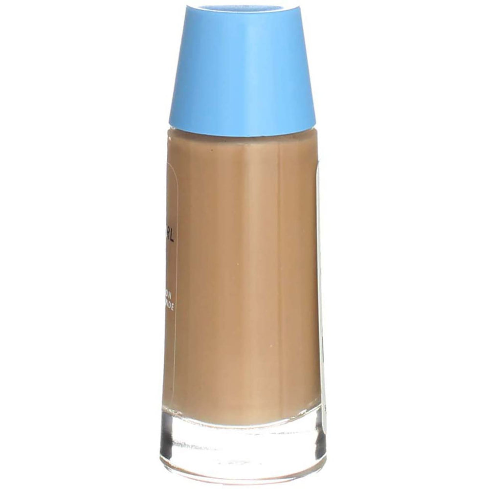 Swatches of CoverGirl Clean Classic Tan Matte 560 oil control makeup showing shade 560 Tan