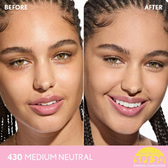 COVERGIRL Clean Fresh Blurring Skin Tint SPF 30 label signals mineral protection.