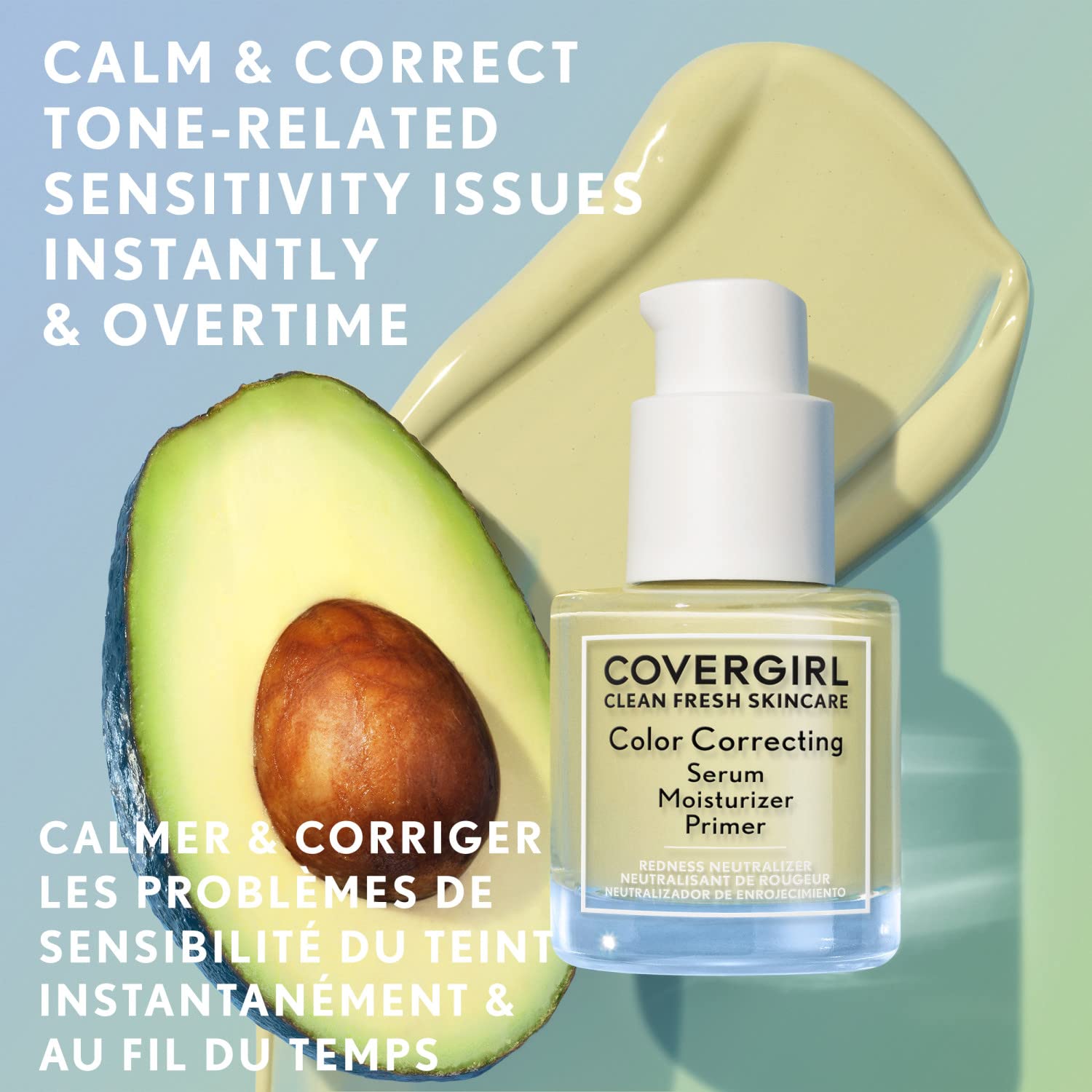 CoverGirl fragrance-free formula is gentle on sensitive skin.