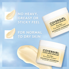 CoverGirl Clean Fresh Dry Skin hyaluronic acid ingredient highlight on packaging