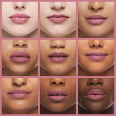 CoverGirl Smokey Rose 035 application close-up demonstrates smooth, even coverage.