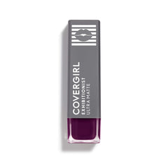CoverGirl Exhibitionist swatches reveal vivid matte color with hydrating hints.