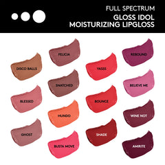 Tube closeup highlights the glossy, high-shine finish and color payoff.