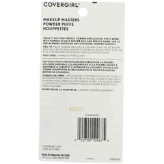 COVERGIRL Makeup Masters Puffs come in a 2-pack for savings.