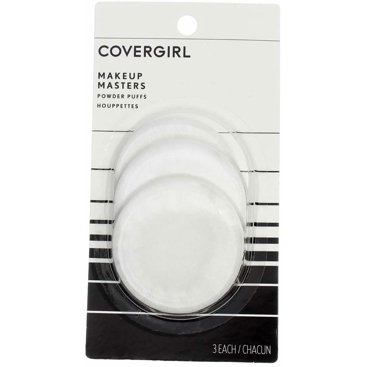 COVERGIRL Makeup Masters Powder Puffs with velvety soft texture for smooth, even powder application.