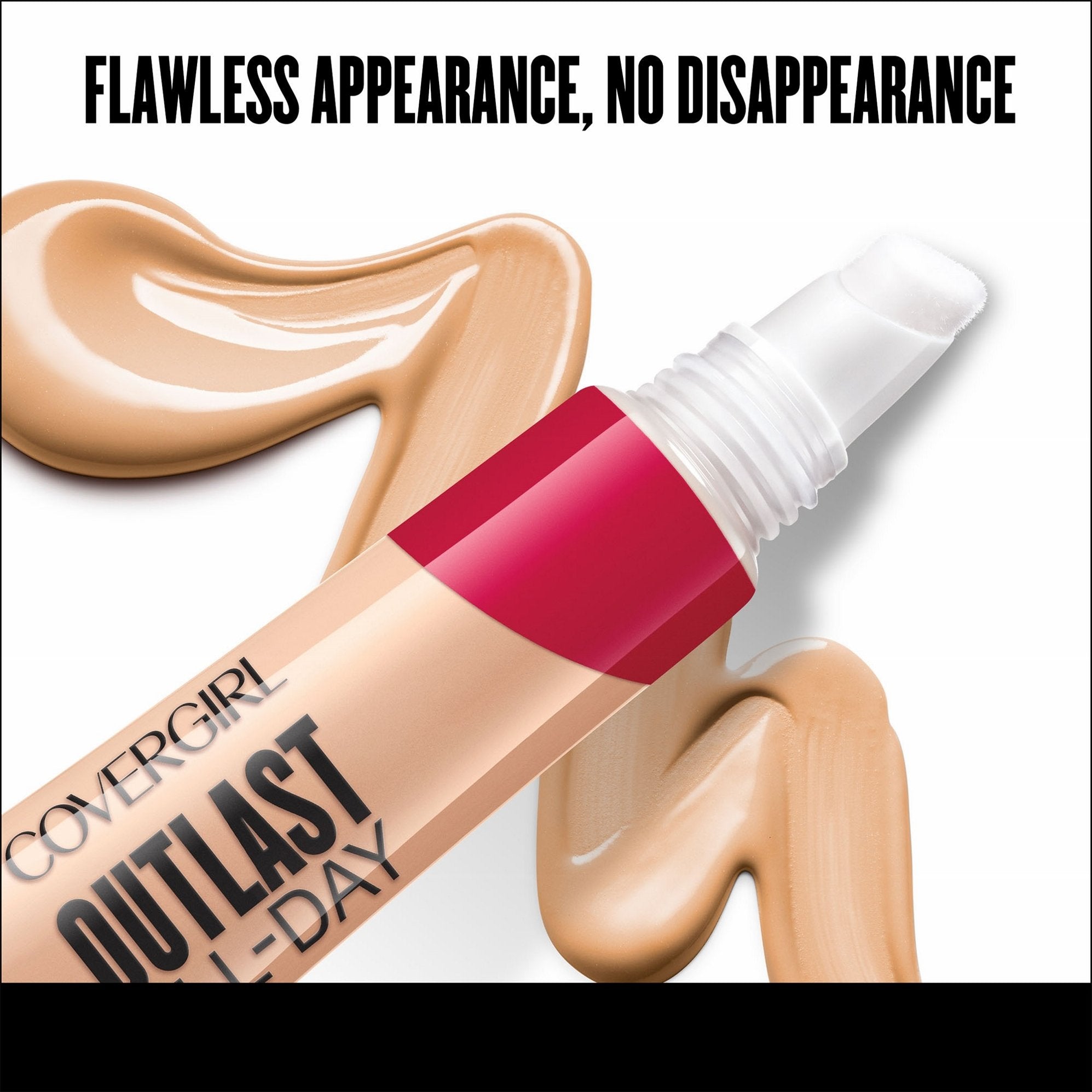 COVERGIRL Outlast Soft Touch Concealer 850 buildable coverage on skin