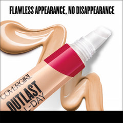 COVERGIRL Outlast Soft Touch Concealer 850 buildable coverage on skin
