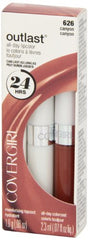 CoverGirl Outlast topcoat close-up emphasizes moisturizing layer and anti-feathering