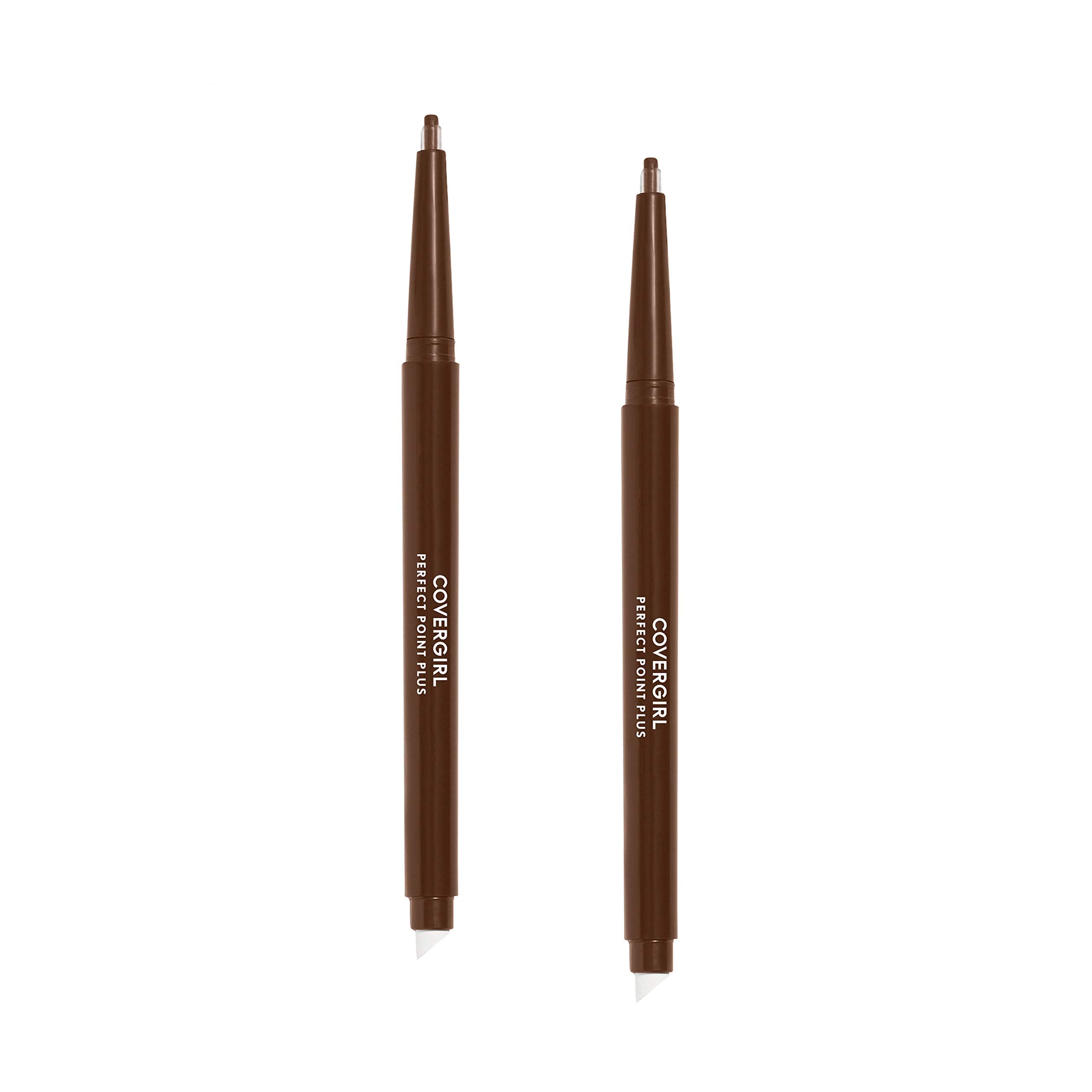 CoverGirl Perfect Point Plus Eyeliner Espresso dual-pack for precise, long-lasting lines.