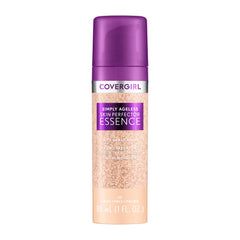 CoverGirl Simply Ageless bottle close-up showing a natural glow.
