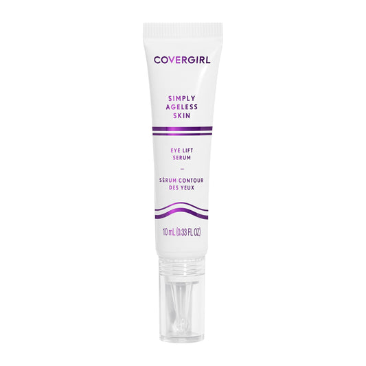 CoverGirl Simply Ageless Eye Lift Serum bottle for quick eye-area hydration.