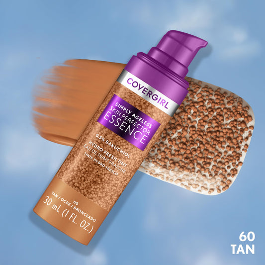 Covergirl Simply Ageless microdroplet-capsules deliver a sheer, radiant tint.