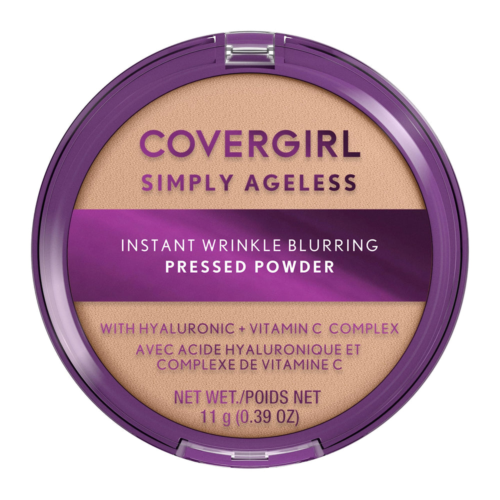 CoverGirl Simply Ageless powder compact provides a smooth, youthful finish