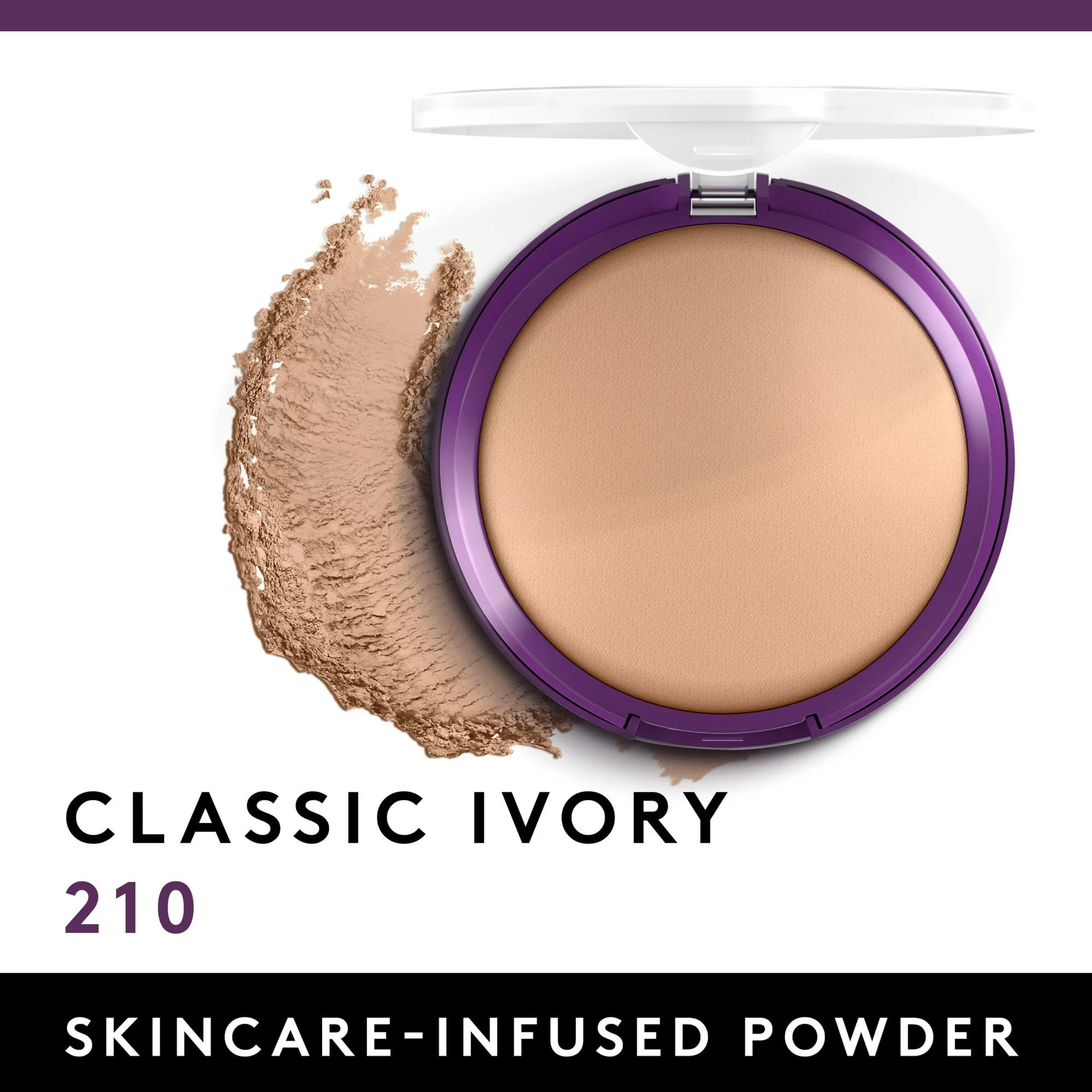 Closeup of Simply Ageless pressed powder for flawless on the go touch ups