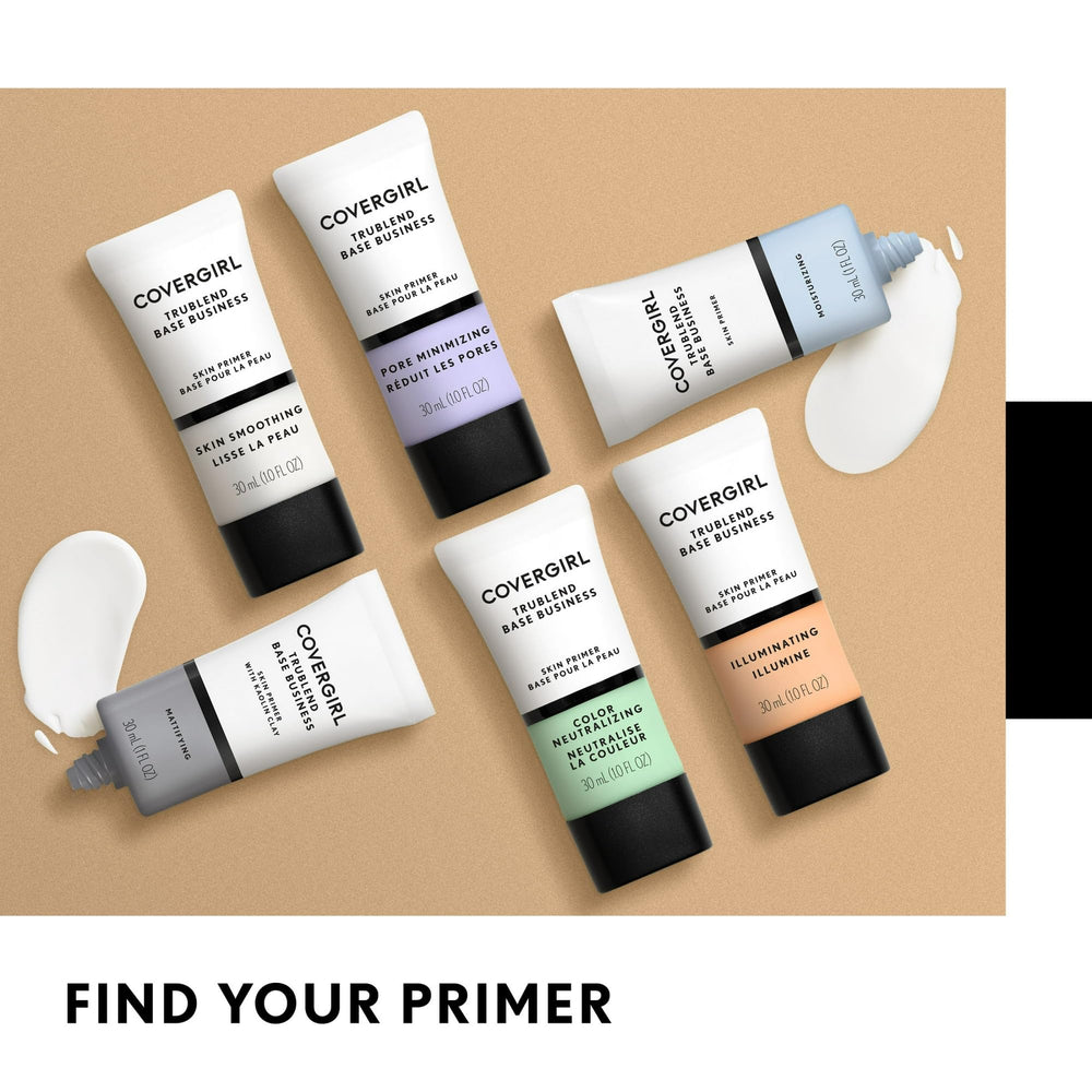 CoverGirl TruBlend Primer blurs flaws for a smooth canvas.