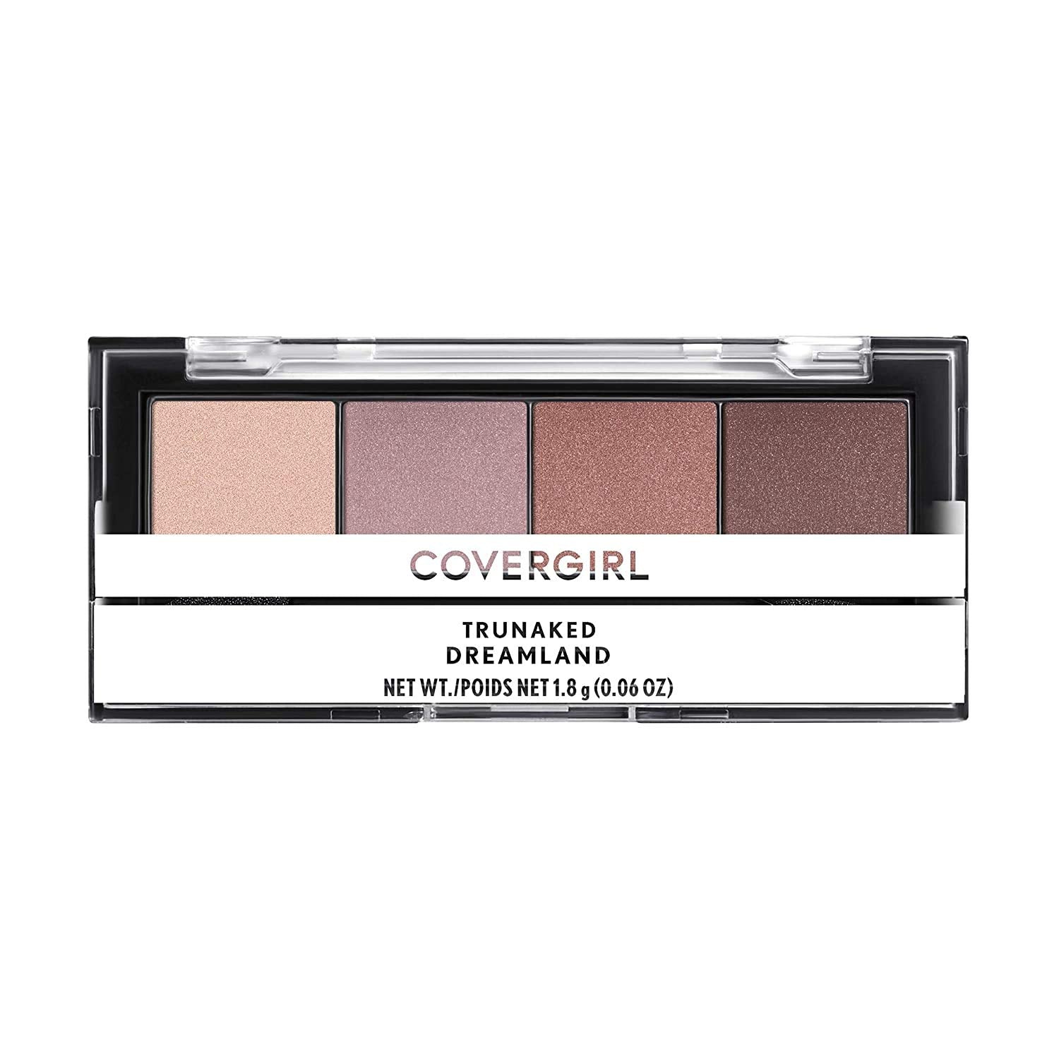 COVERGIRL TruNaked Dreamland quad open palette for a complete look.