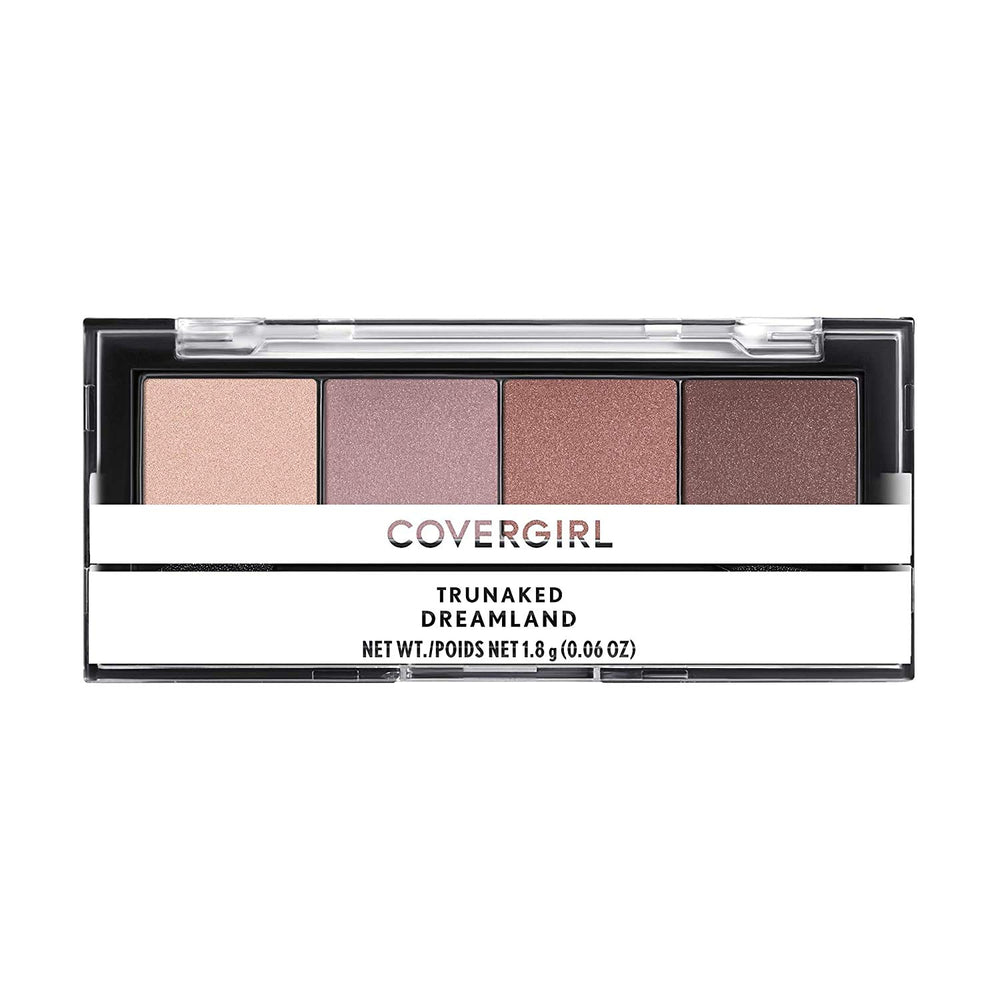 COVERGIRL TruNaked Dreamland quad open palette for a complete look.