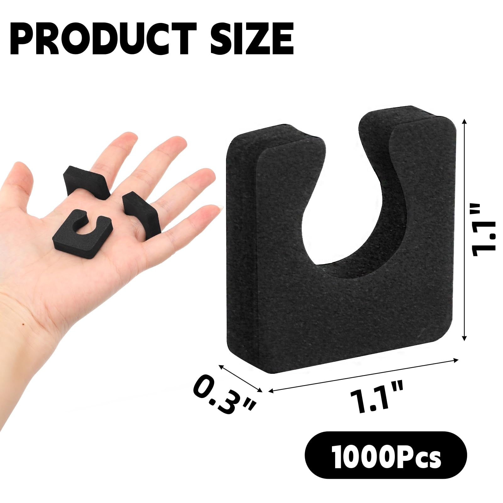 Covzoe soft foam toe spacers provide gentle comfort between toes during polish