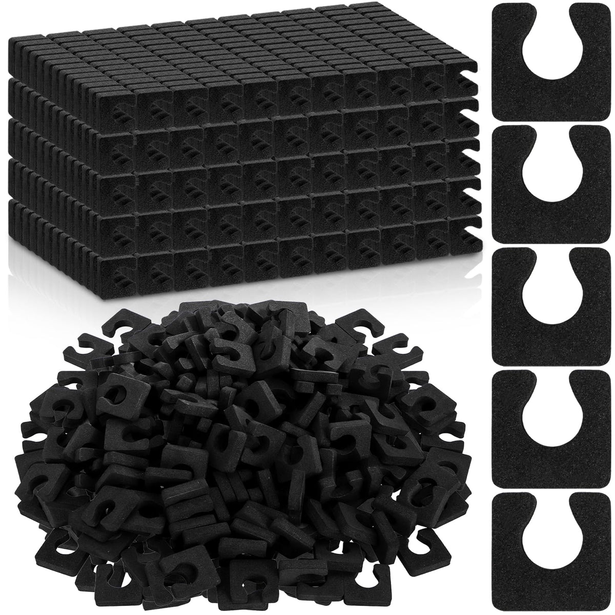 Covzoe toe separators bulk kit for easy pedicure sessions
