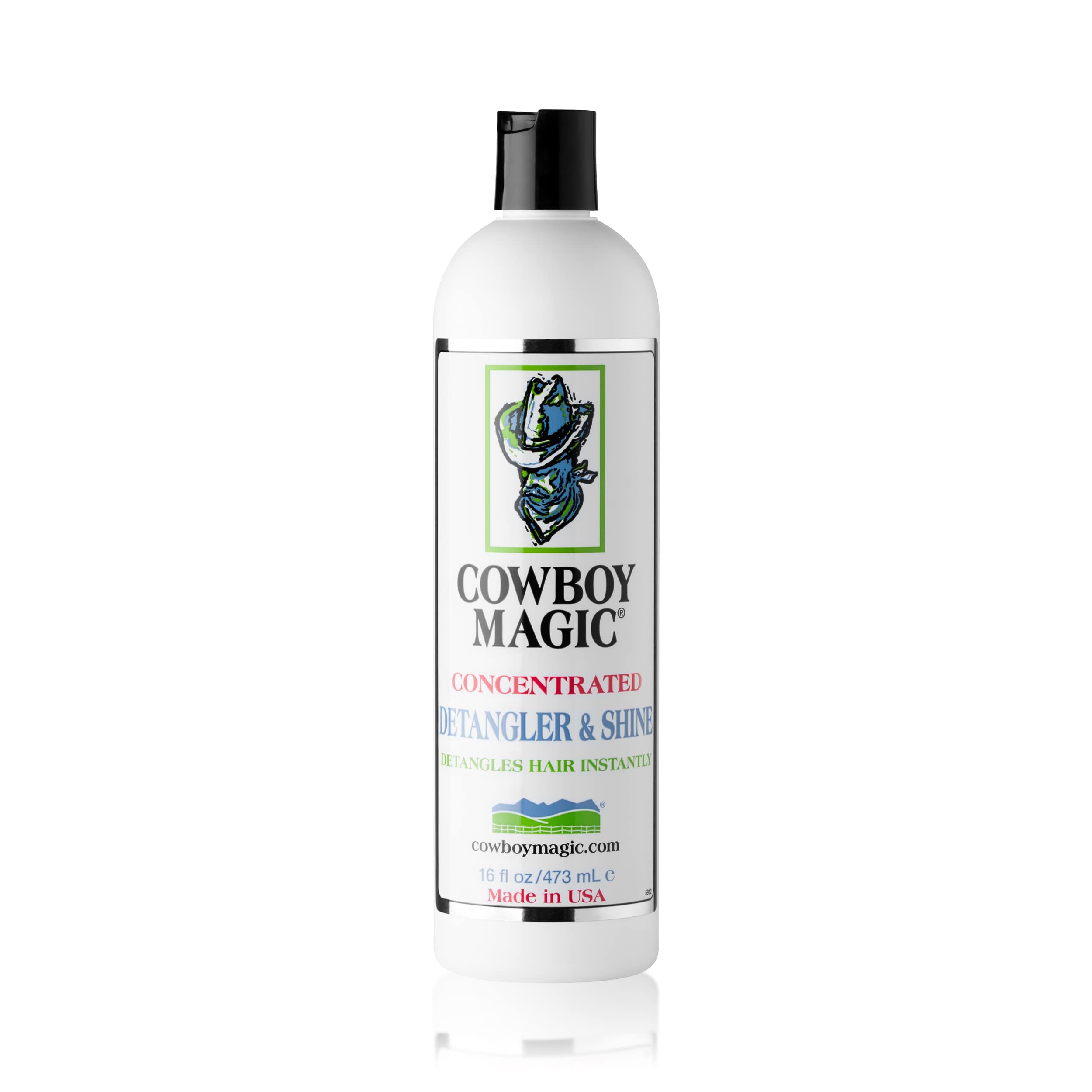 Cowboy Magic horse coat shine after use with healthier gloss.