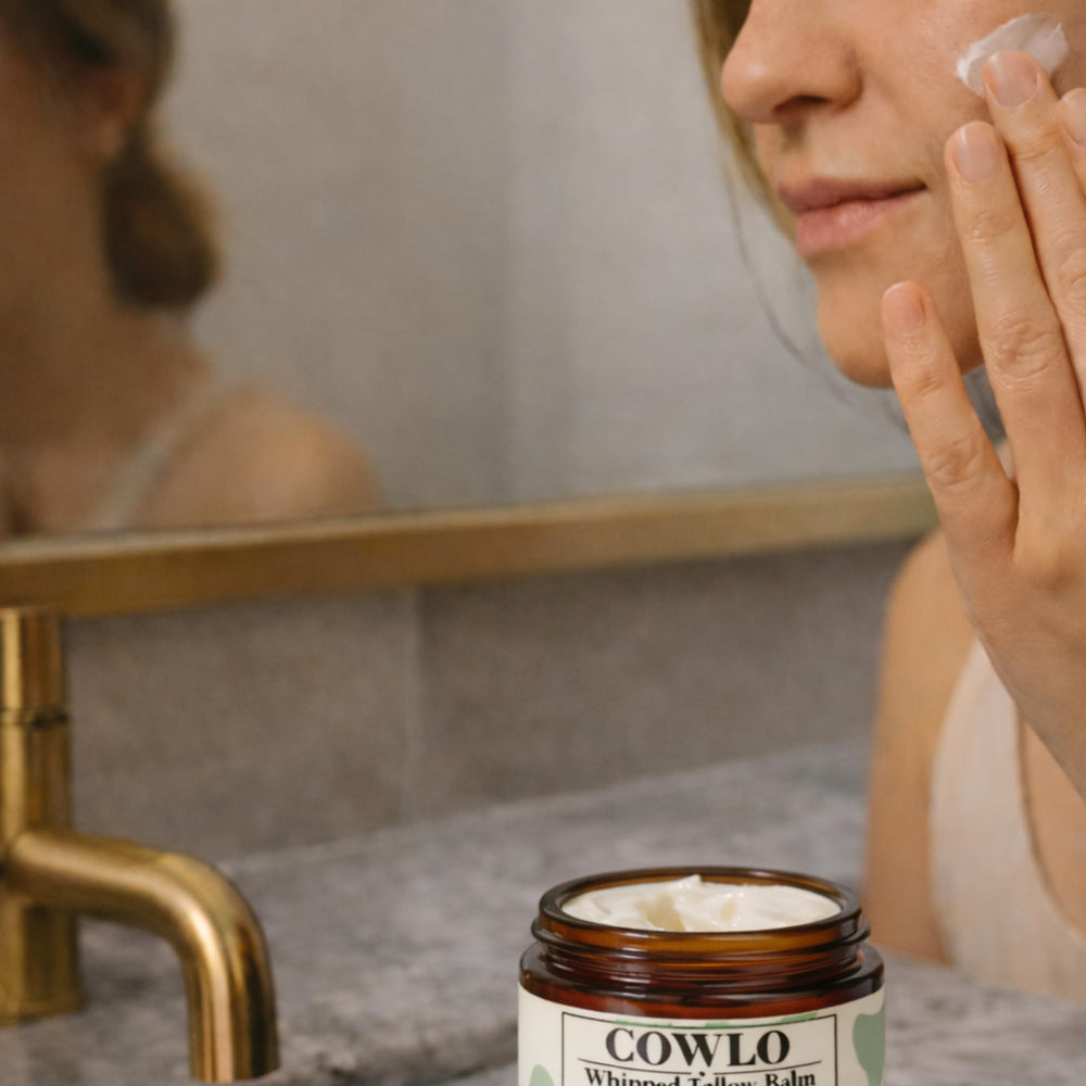 Cowlo olive oil infusion with calendula and frankincense adds herbal nourishment