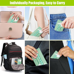 Cptoion individually wrapped wipes, thoughtful gifts.