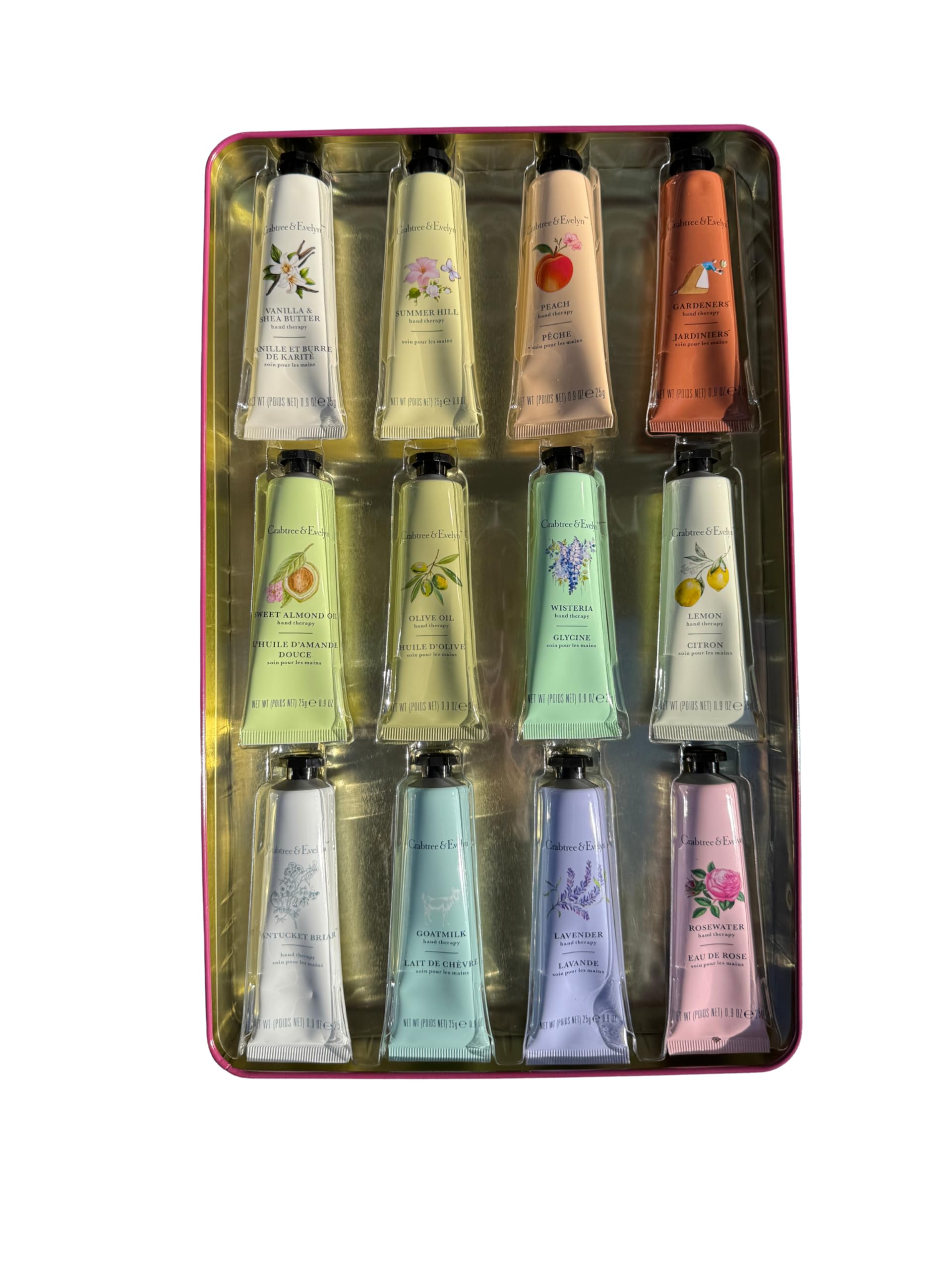 Crabtree & Evelyn gift-ready packaging for birthdays or holidays.