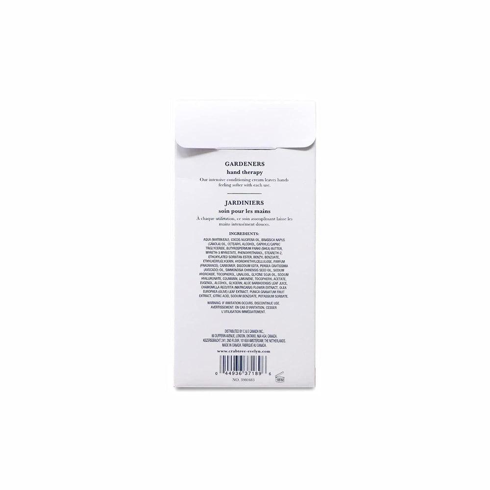 Crabtree & Evelyn Hand Therapy macadamia oil ingredient close-up, nourishing skin