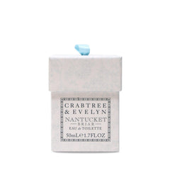 Crabtree & Evelyn Nantucket Briar cap close-up showing premium packaging