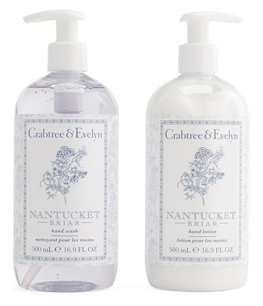 Crabtree & Evelyn Nantucket Briar Hand Lotion 250ml delivering lasting moisture and delicate fragrance.