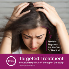 C'rcle brand visual hints at thinning area for targeted crown use