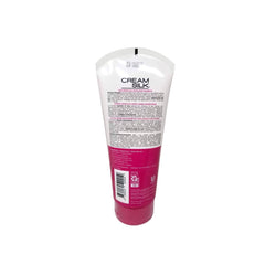 Cream Silk Standout Straight bottle back label highlights nourishing formula for sleek strands.