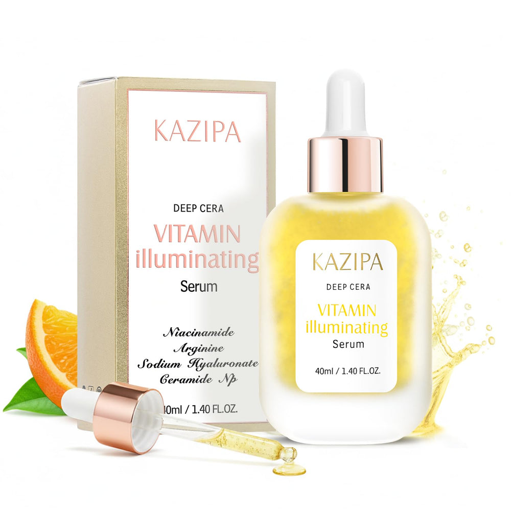 Createreedo Vitamin C Serum bottle showing hydration-ready face glow
