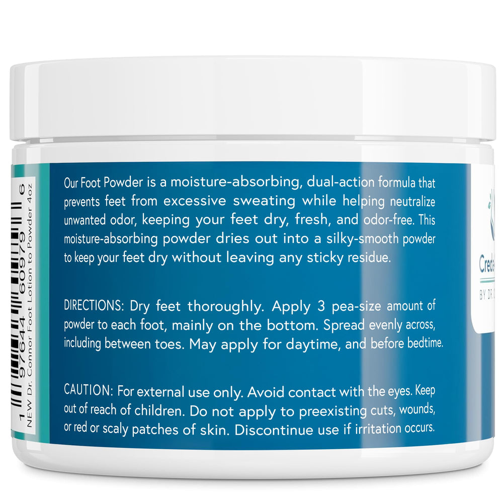 Creda-Fresh feet feel dry after application for confident daily wear.