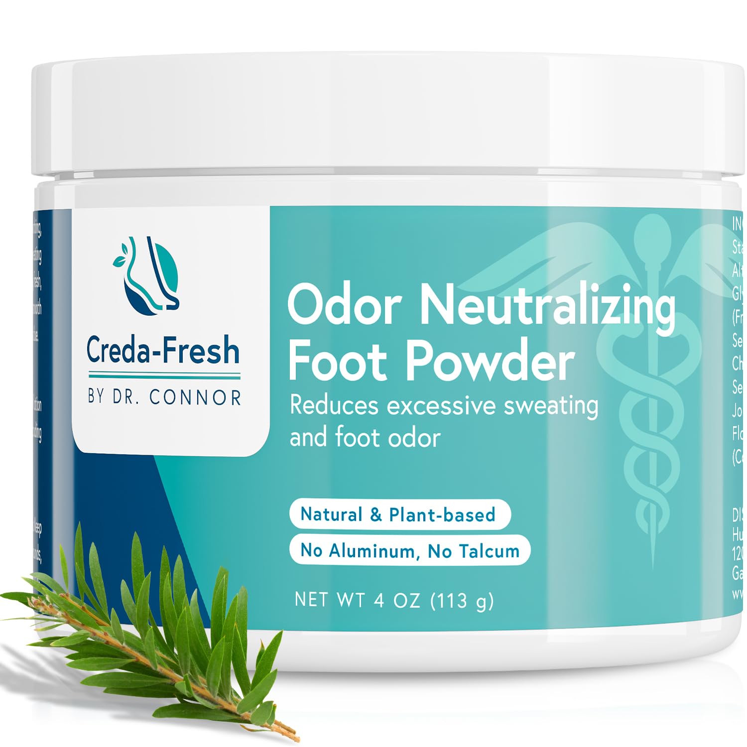 Creda-Fresh Foot Lotion to Powder application delivers a smooth texture for lasting dryness.