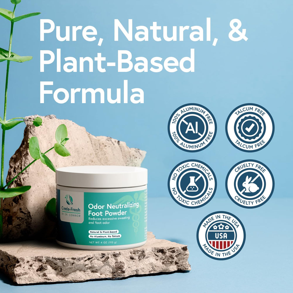 Creda-Fresh USA-made formula is safe, cruelty-free, and produced in the USA.